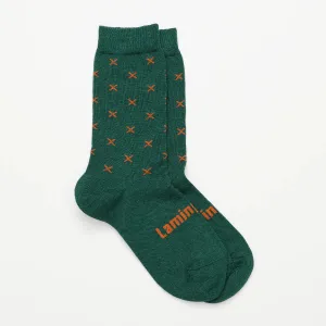 Lamington Merino Wool Crew Socks | CHILD | Wnaka