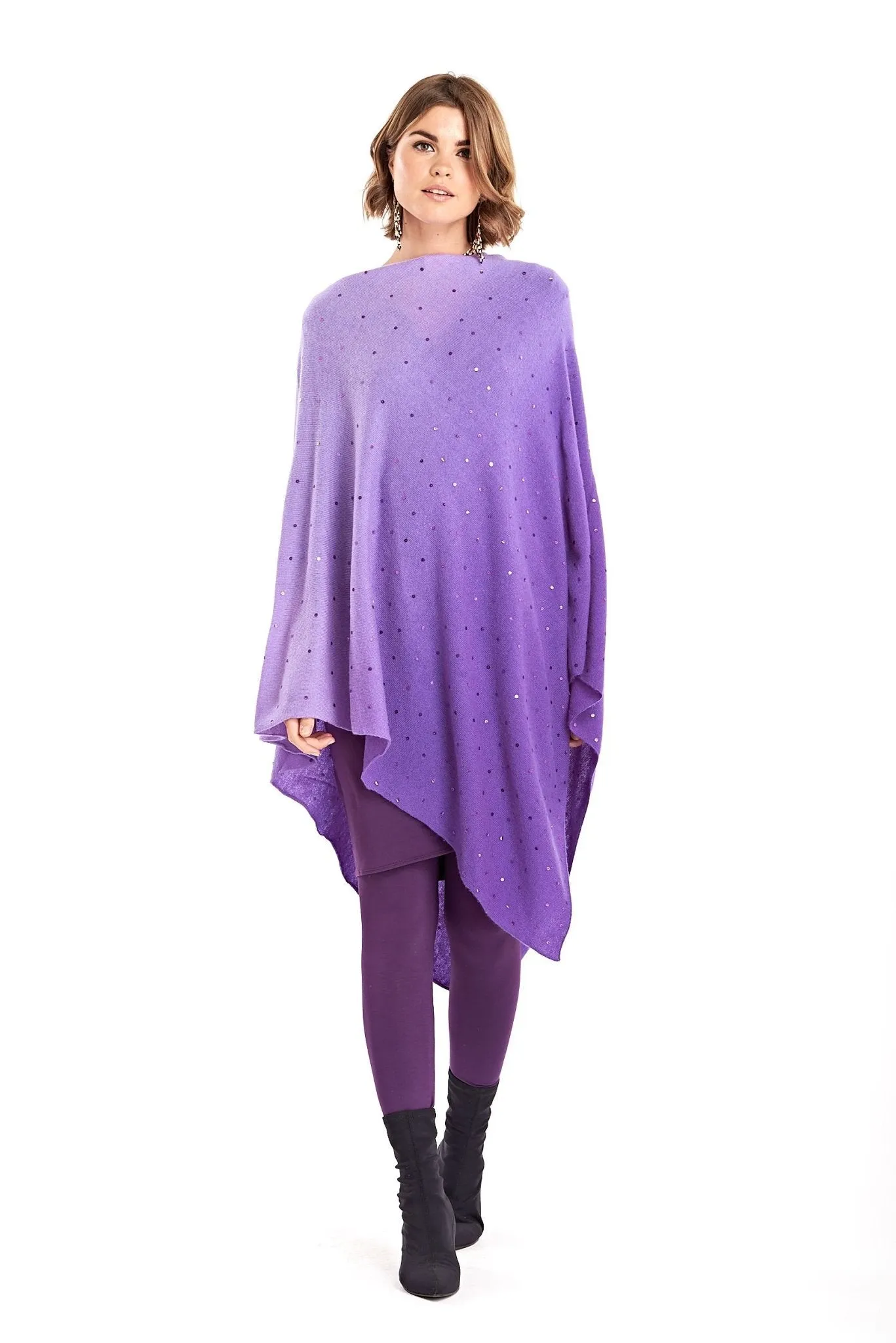 LONG LEGGINGS PURPLE