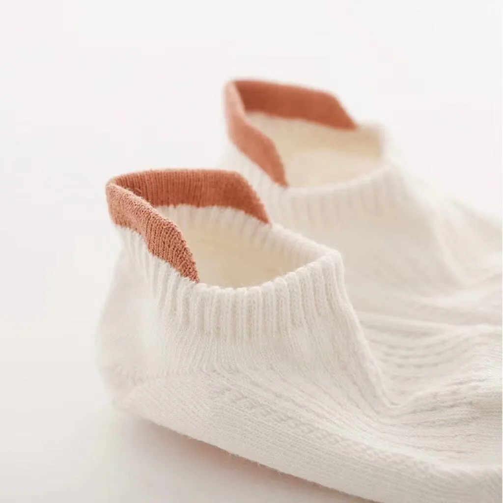 Lula Mesh Non-Slip Socks [Set of 3]