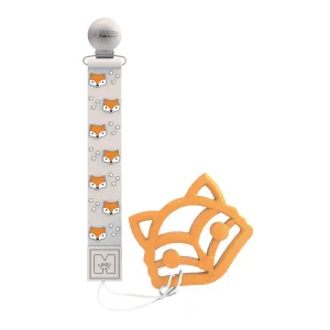 Malarkey Kids Teether Tether and Teether - Fox and Fox