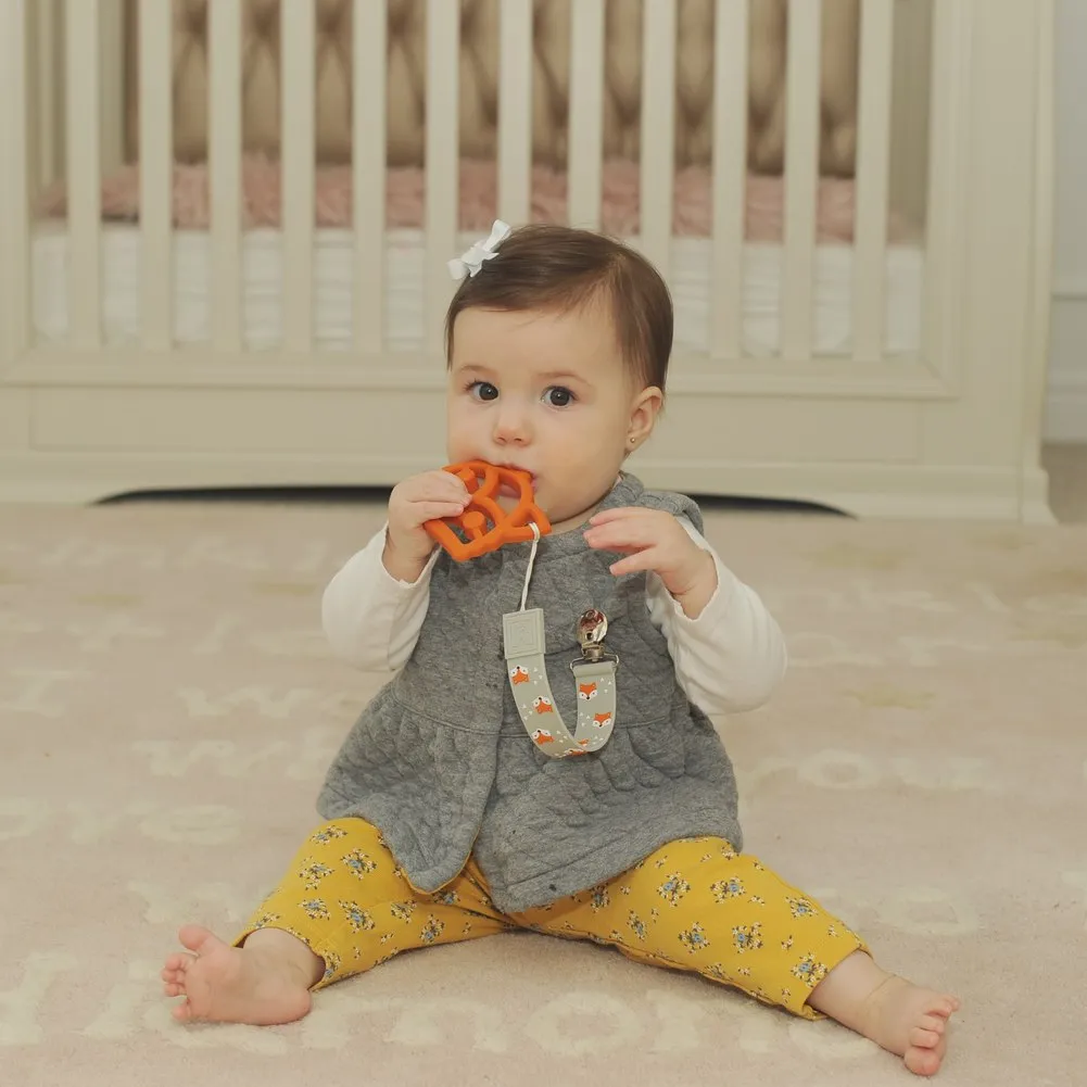 Malarkey Kids Teether Tether and Teether - Fox and Fox