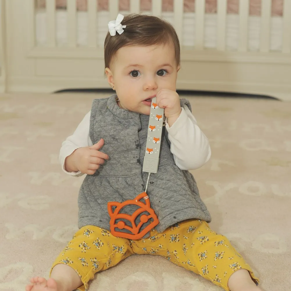 Malarkey Kids Teether Tether and Teether - Fox and Fox