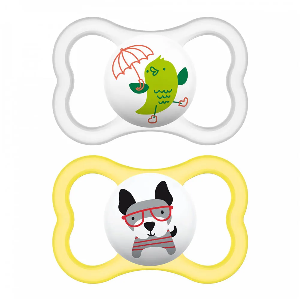 MAM AIR Animals 2-Pack Pacifiers - (6  Months)