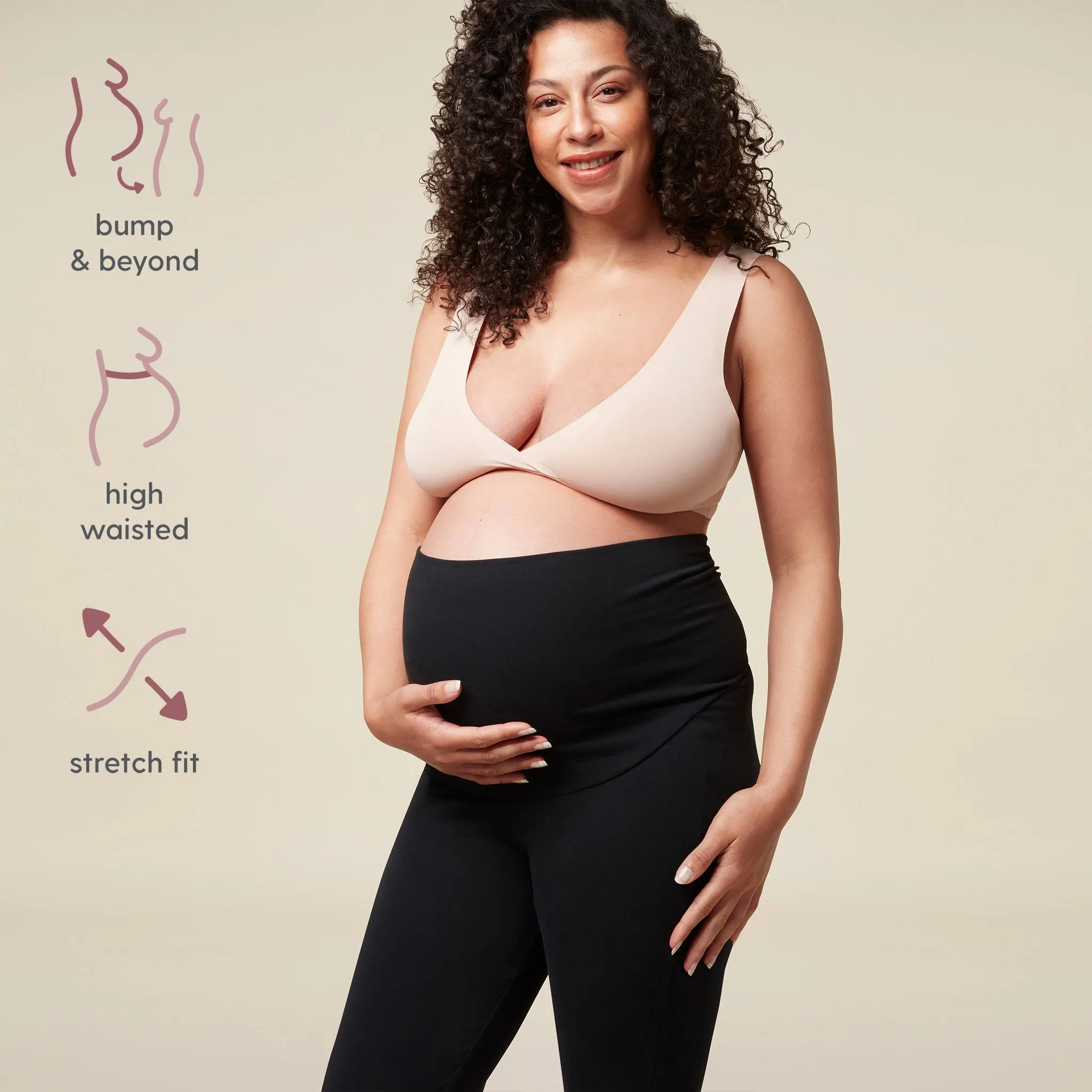 Maternity to Post Natal Leggings