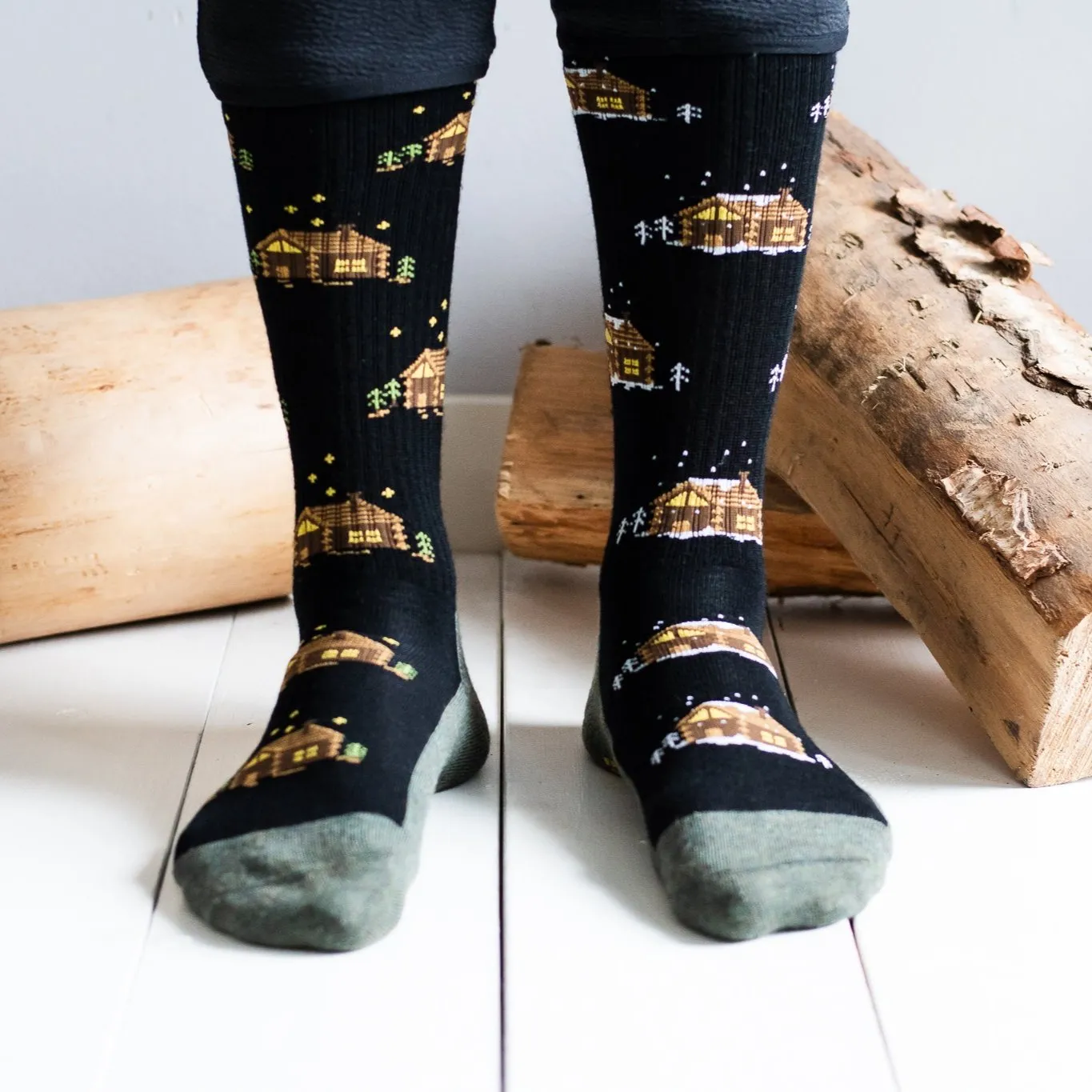 Men's Cabin Merino Wool Socks