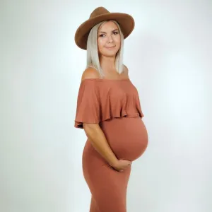 Monaco Gown | Rust | Size M