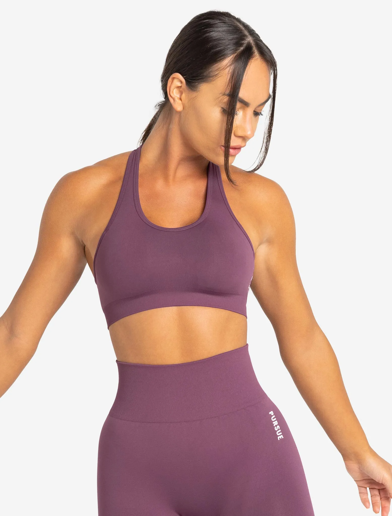 Move Seamless Sports Bra - Plum
