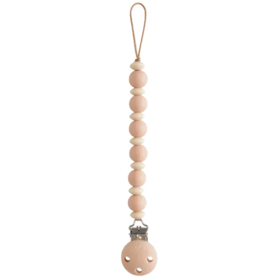 Mushie Silicone Pacifier Clip