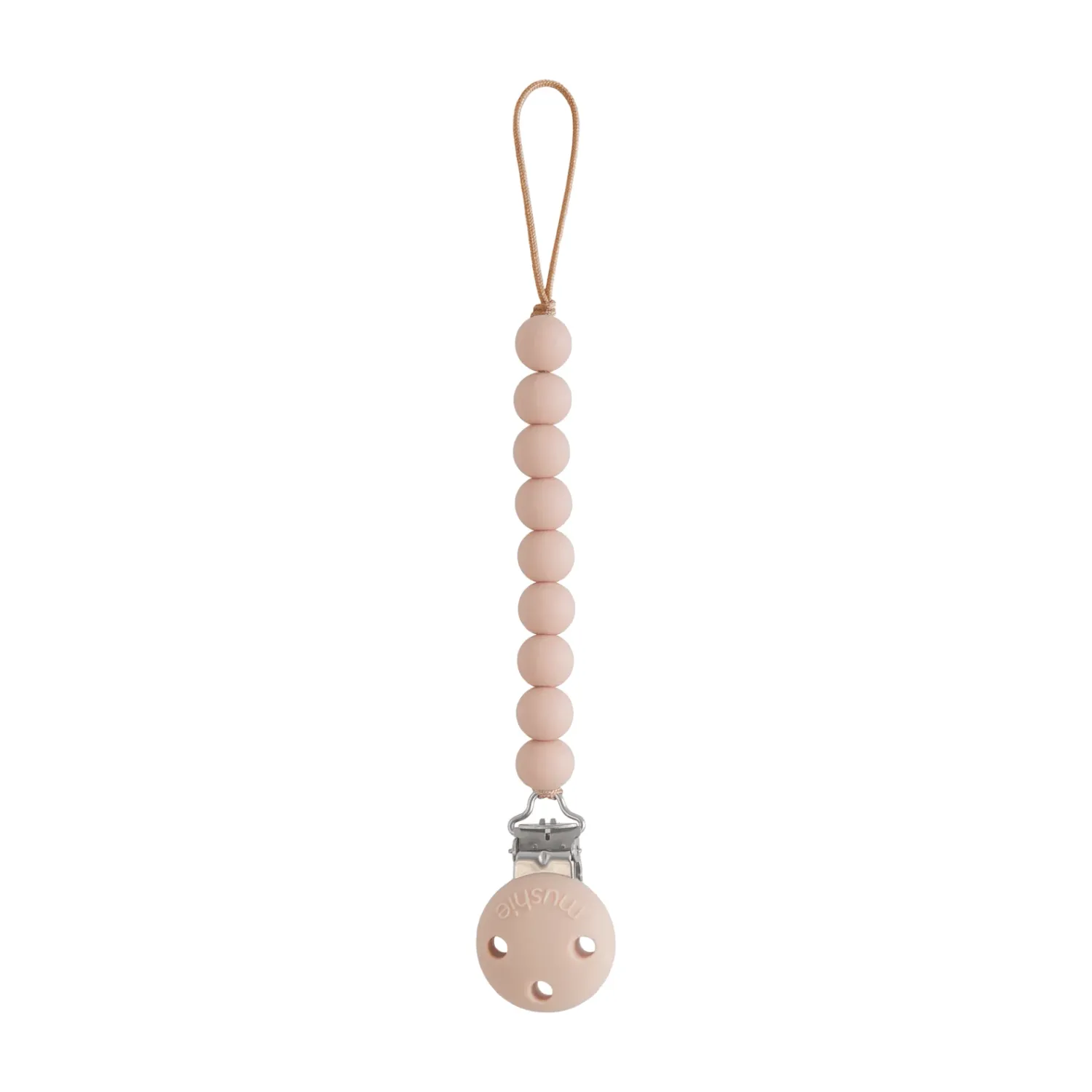 Mushie Silicone Pacifier Clip