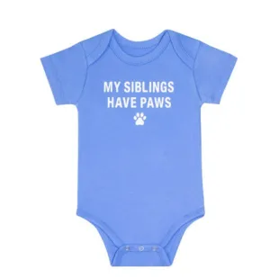 My Siblings 3-6 Month Onesie