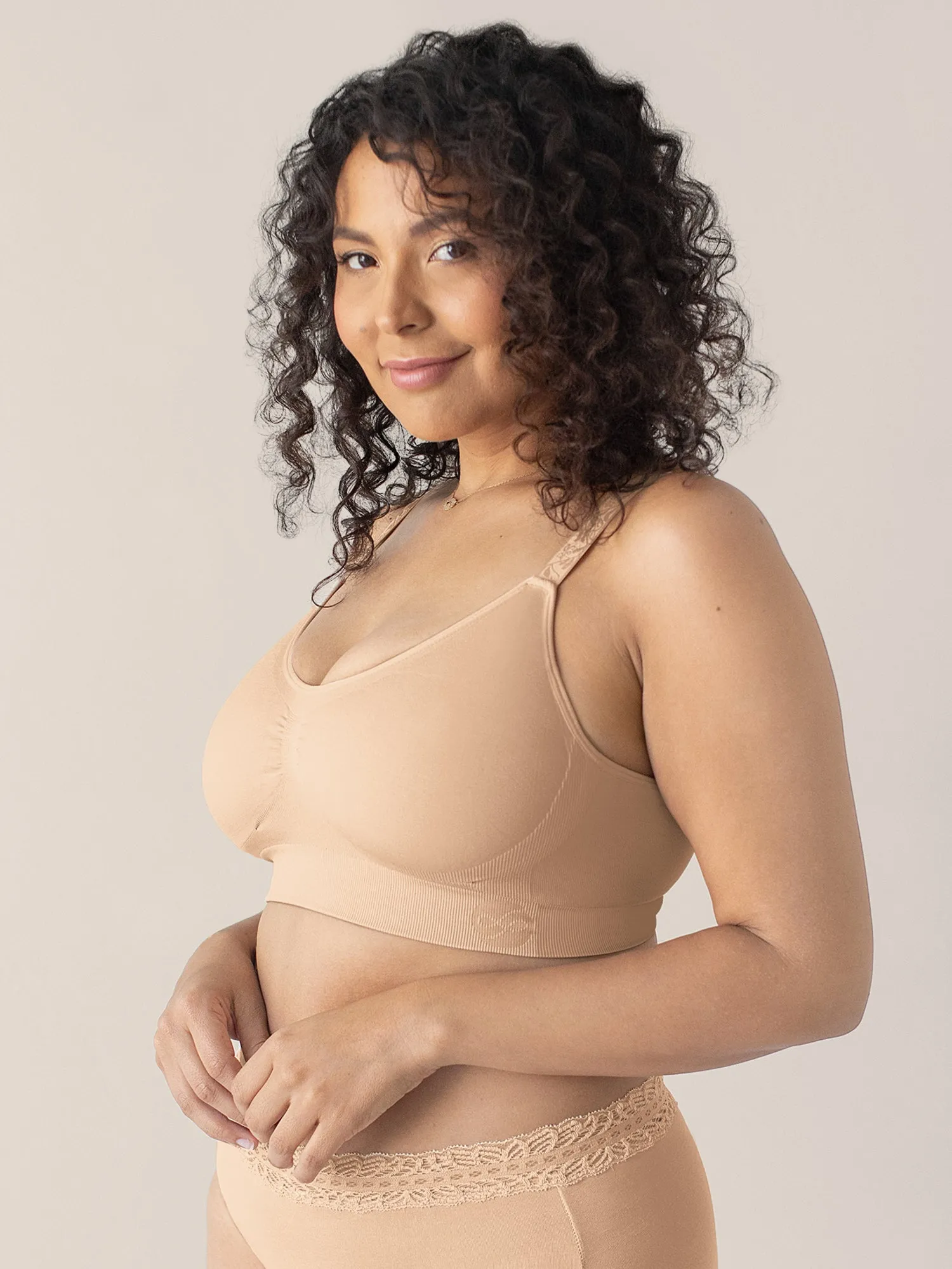 Nellie Sublime® Wireless Bra | Beige