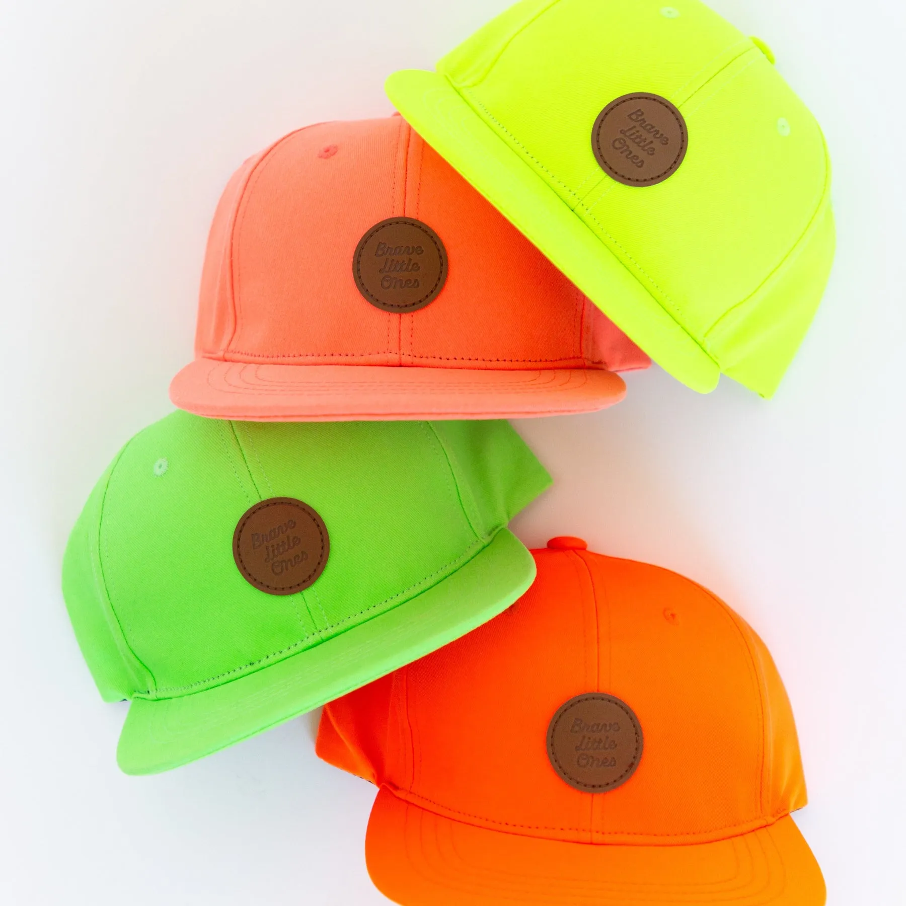 Neon Coral Salmon Trucker Hat
