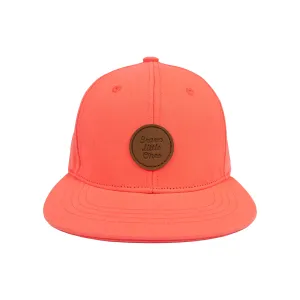 Neon Coral Salmon Trucker Hat