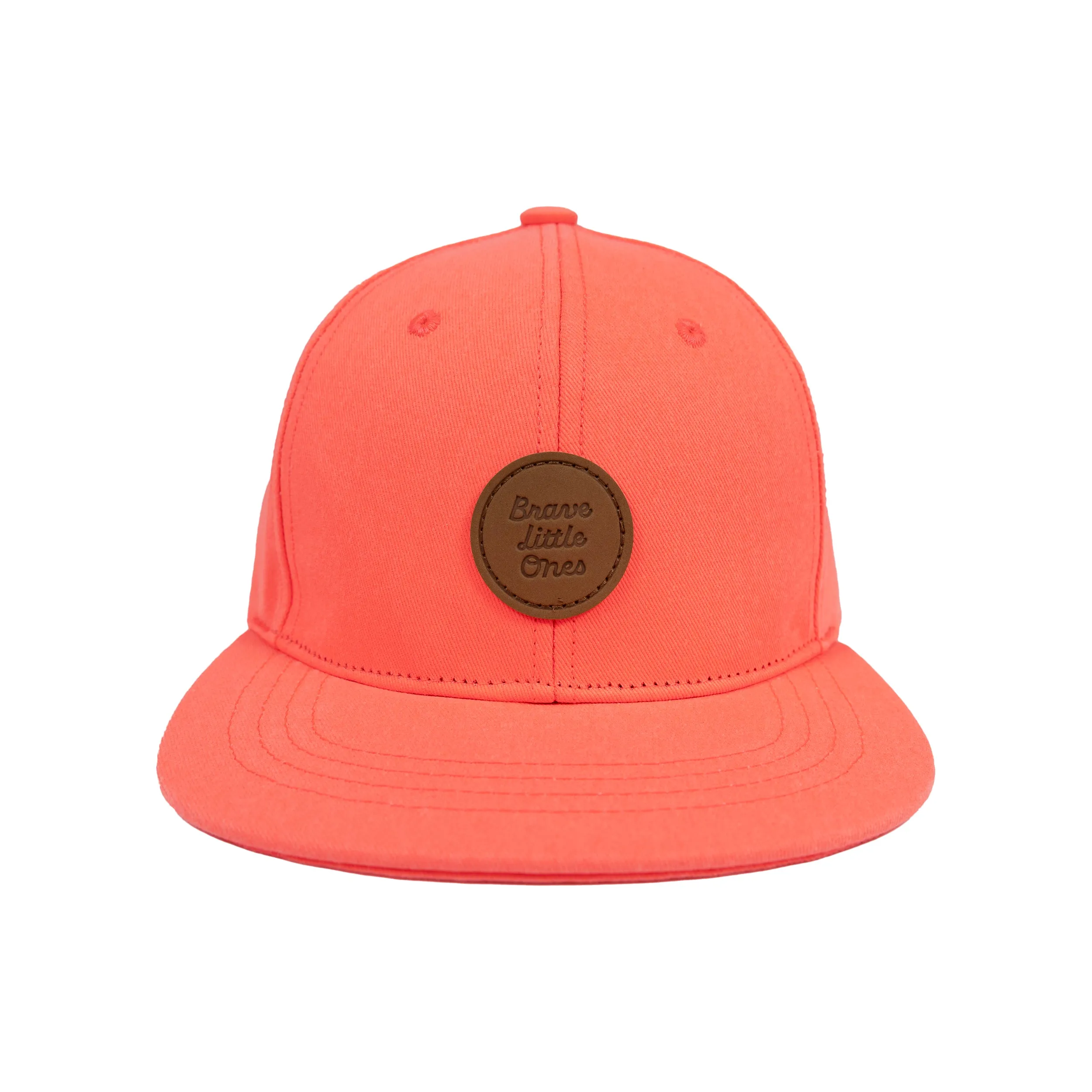 Neon Coral Salmon Trucker Hat