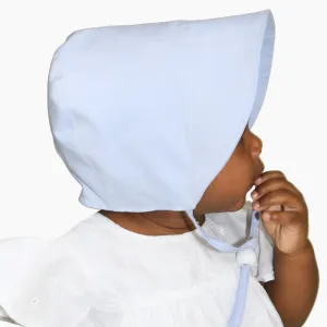 Oxford Cotton Infant and Toddler UPF50  Sun Protection Bonnet