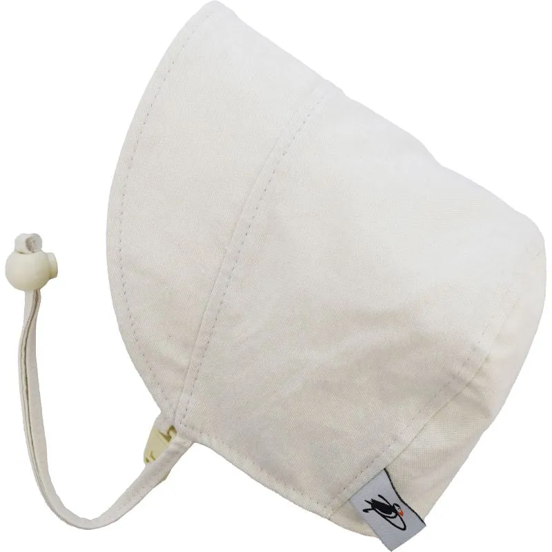 Oxford Cotton Infant and Toddler UPF50  Sun Protection Bonnet