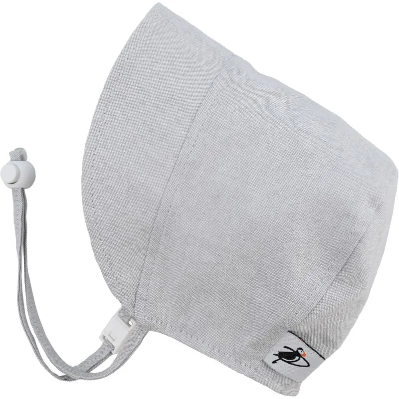 Oxford Cotton Infant and Toddler UPF50  Sun Protection Bonnet