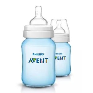 Philips Avent Classic Plus Bottle (Blue) 260ml 2pcs - SCF565/62