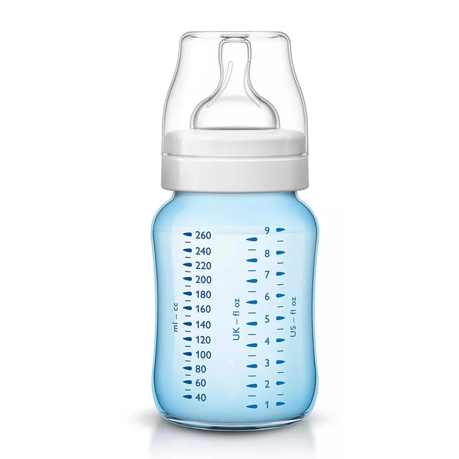 Philips Avent Classic Plus Bottle (Blue) 260ml 2pcs - SCF565/62