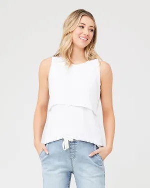 Richie Nursing Tank White