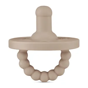 Round Pacifier and Teether, Dune