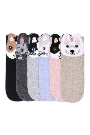 SOFRA COZY PICOT EAR ANKLET W/ GRIPPERS (SSA102)