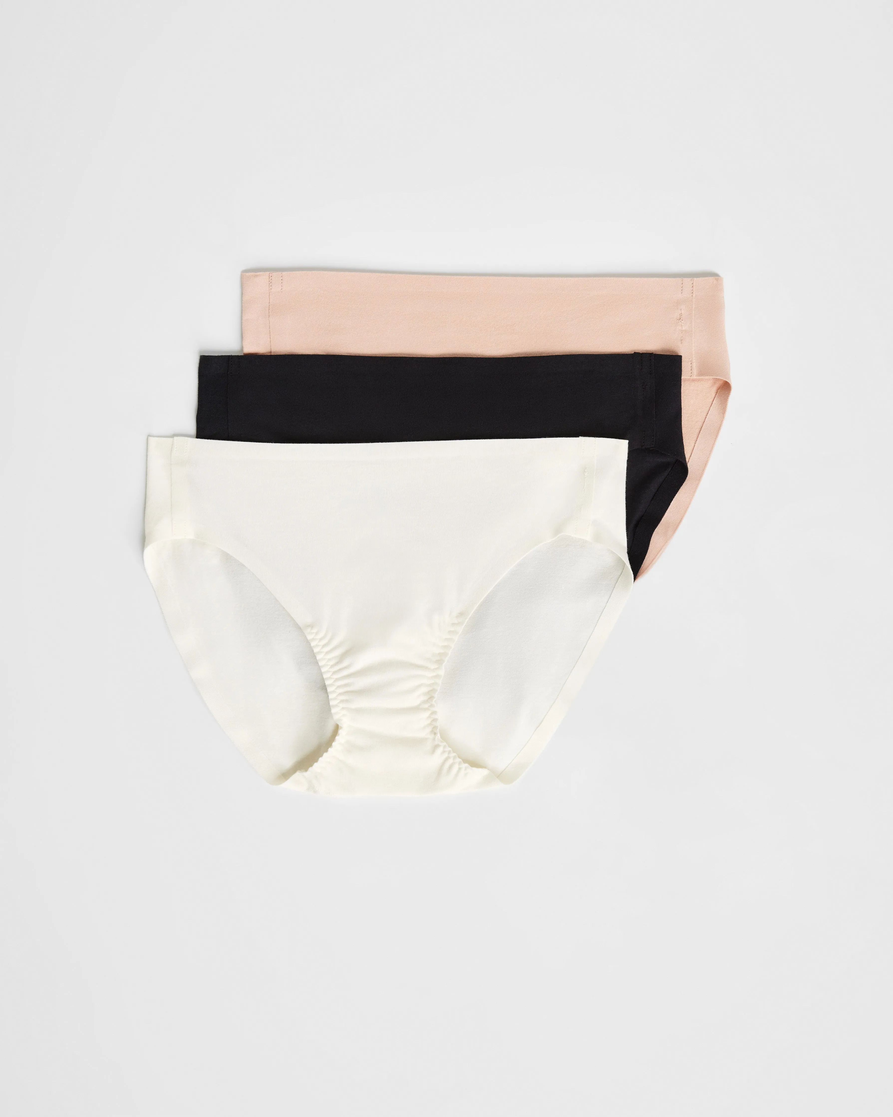 SPANX® Fit-to-You Pima Cotton Bikini 3-Pack