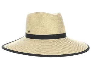 Tommy Bahama Davui Paper Braid Straw Face Saver Hat