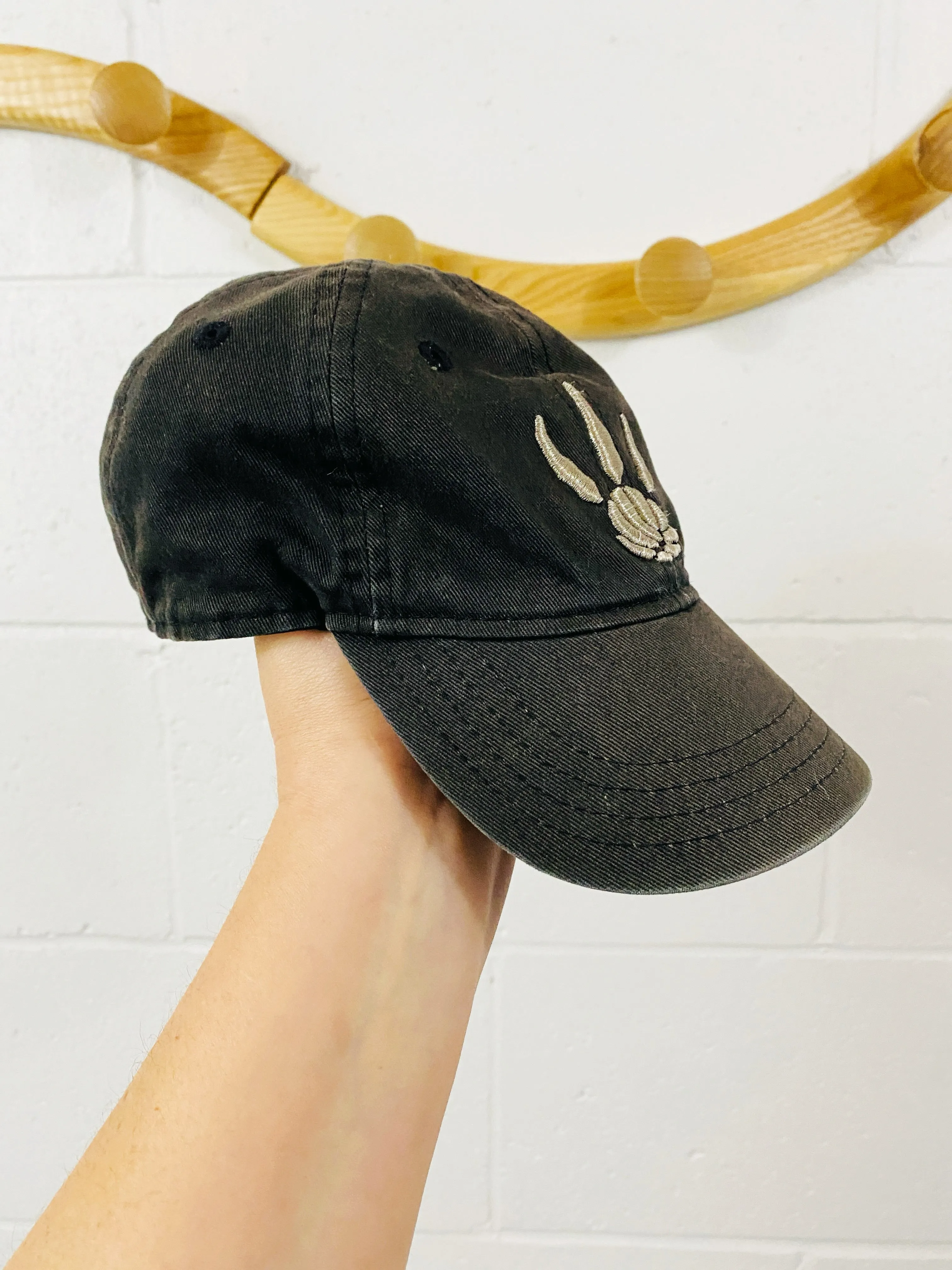 Washed Black Raptors Ball Cap, 1-2 years (toddler)