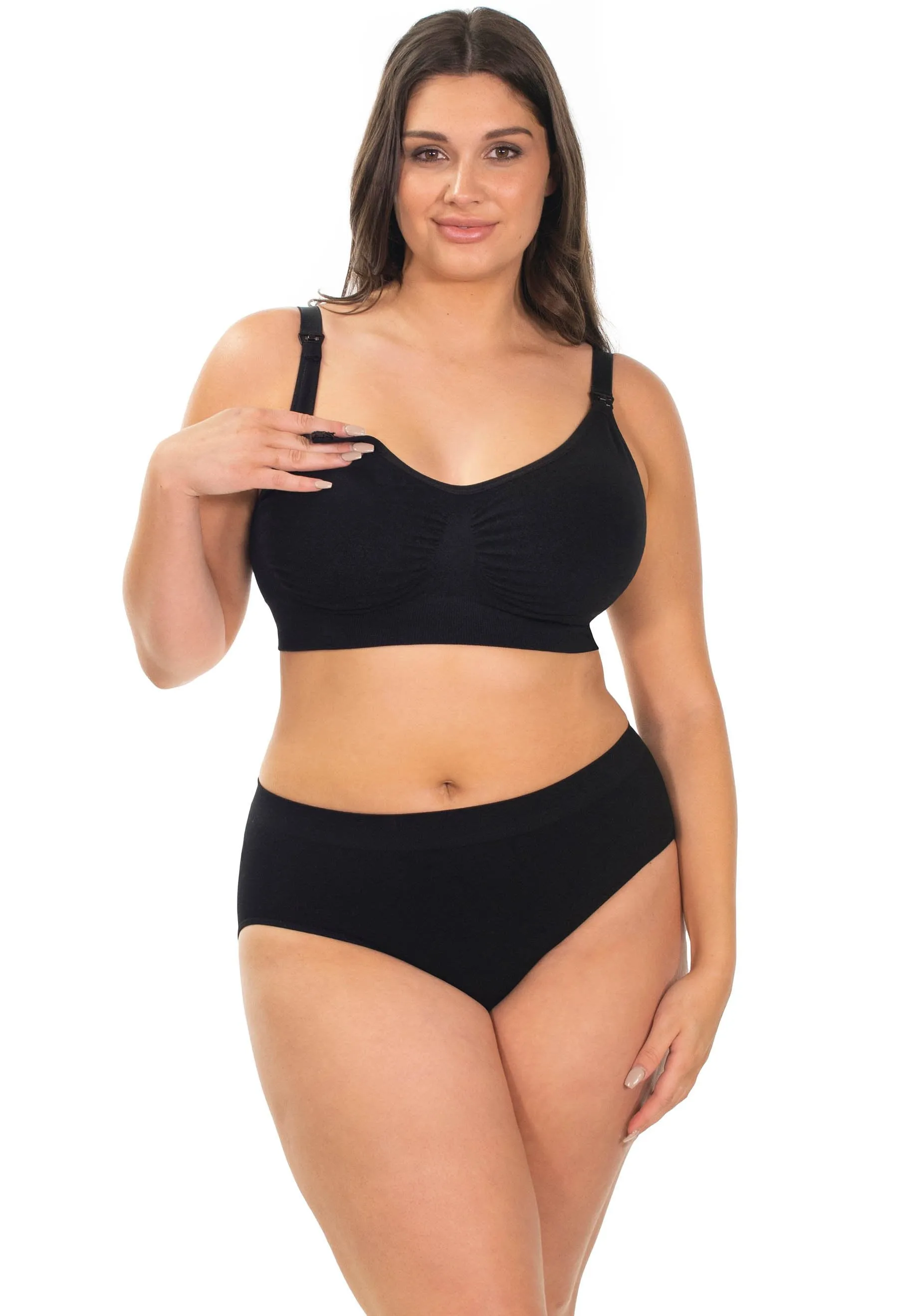 Wire Free Full Bust Maternity & Nursing Bra