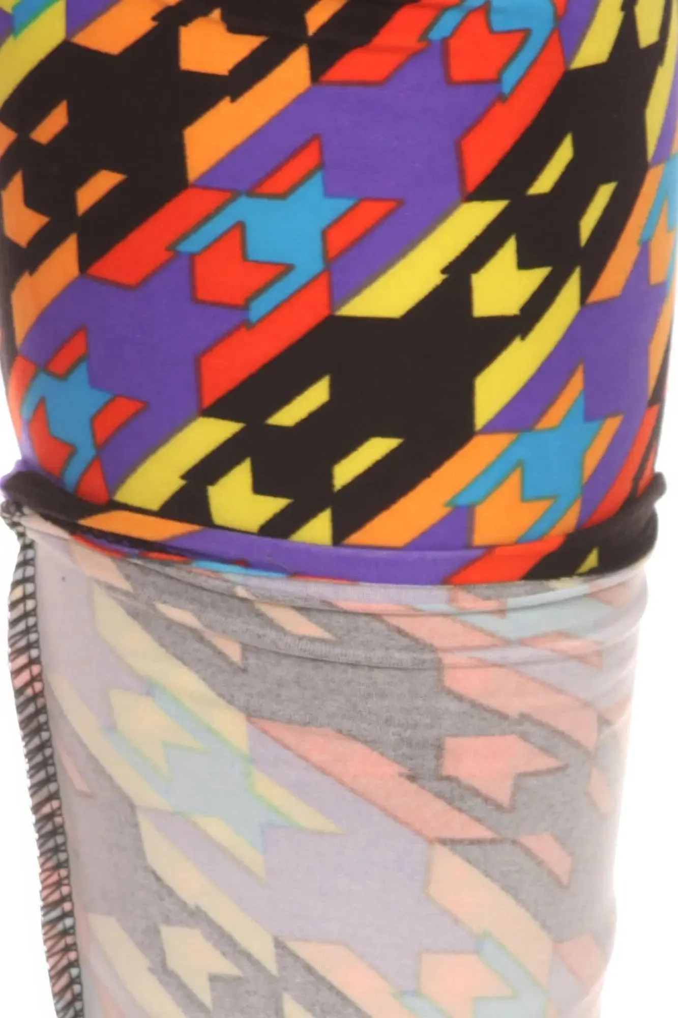 Women's One Size Fits All -Print Full Length High Waist Leggings
