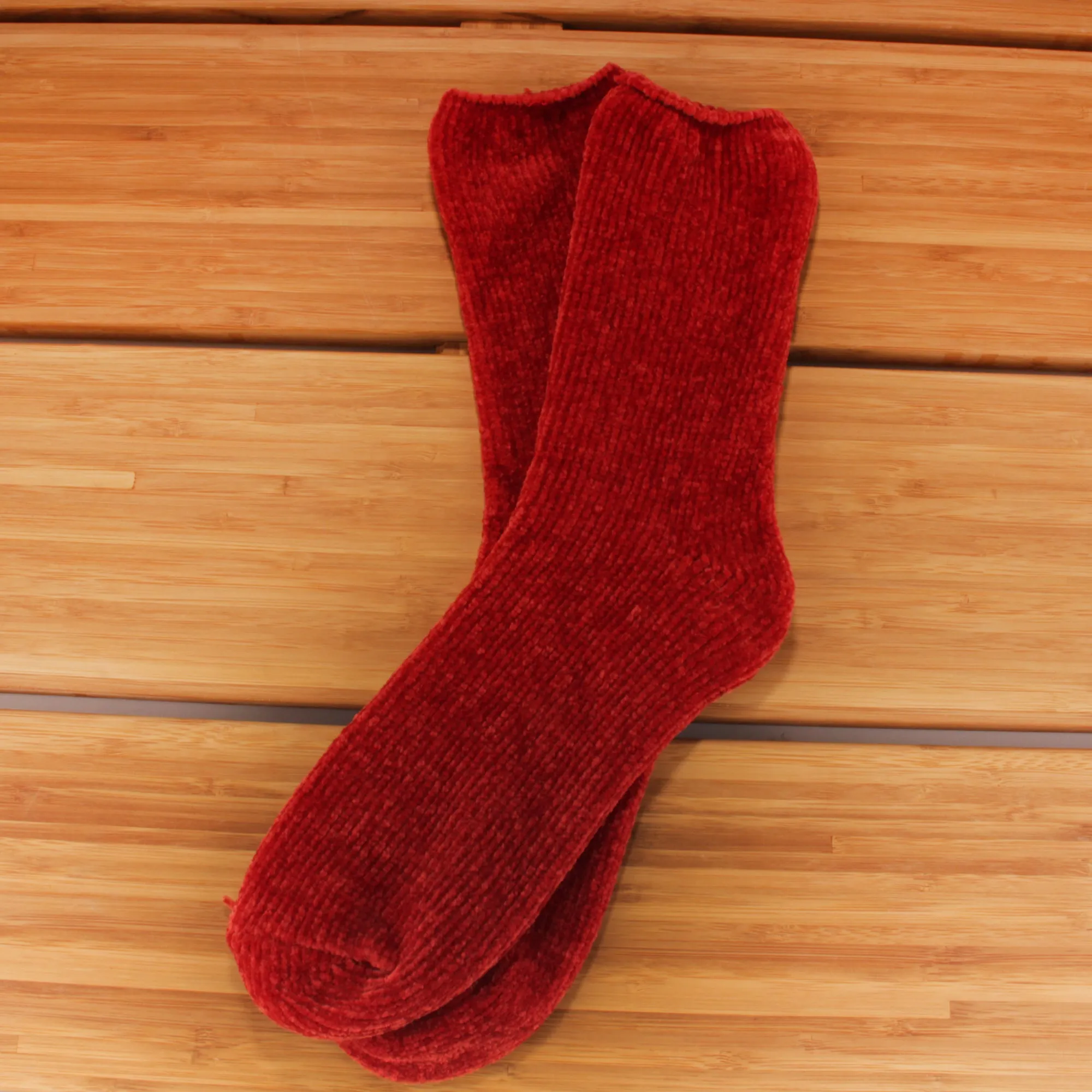 Women's Vintage Chenille Knit Socks