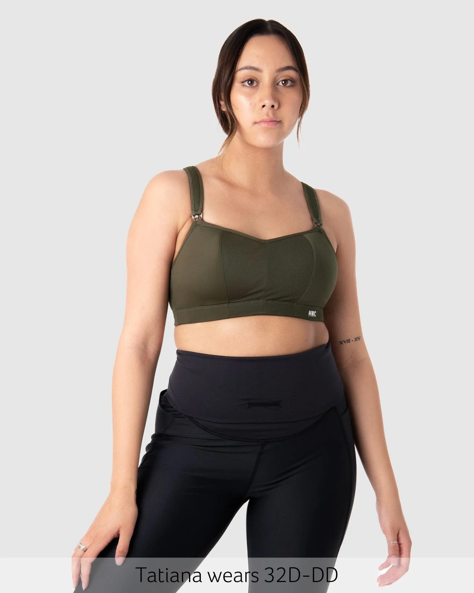Zen Sports Nursing Bra - Olive
